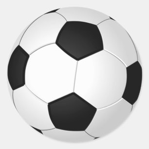 as etiquetas redondas de um futebol de 3 polegadas