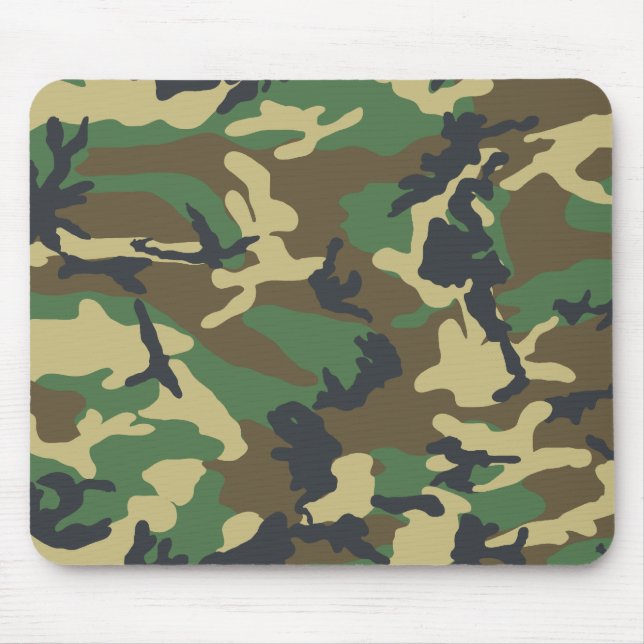 As forças armadas camuflam Mousepad (Frente)