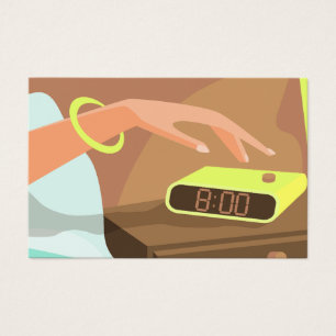 As garotas apertam o botão de snooze do despertado