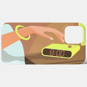 As garotas apertam o botão de snooze do despertado