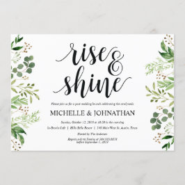 As hortaliças postam o cartão do convite da