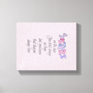 As irmãs são como a Canvas das estrelas