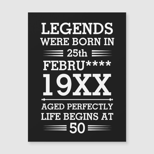 As Legendas Personalizadas Eram Nasceres no Mês do (Frente)