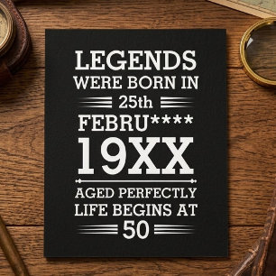 As Legendas Personalizadas Eram Nasceres no Mês do