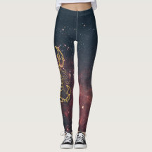 As Leggings Shadow & Stardust Escorpião