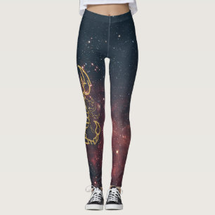 As Leggings Shadow & Stardust Escorpião