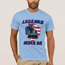 AS LENDAS NUNCA MORREM A CAMISA T-SHIRT