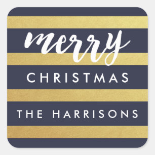 As listras douradas personalizaram etiquetas do