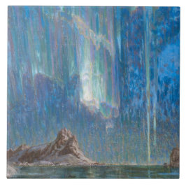 As luzes do Norte do norte da Noruega (Aurora)