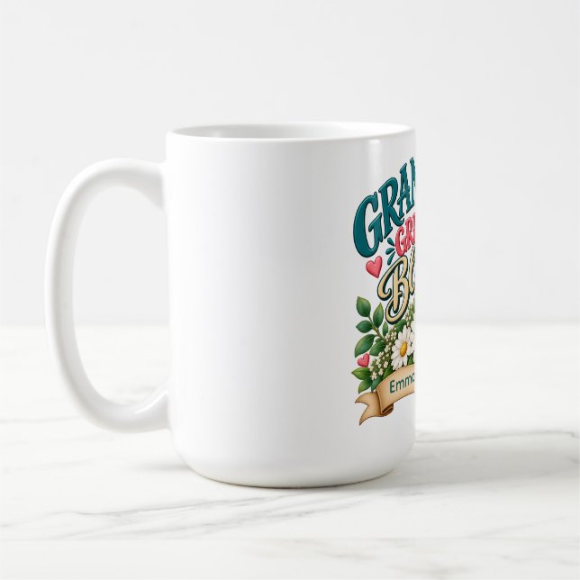 As Maiores Bênçãos da Vovó Caneca de Café Personal (Esquerda)