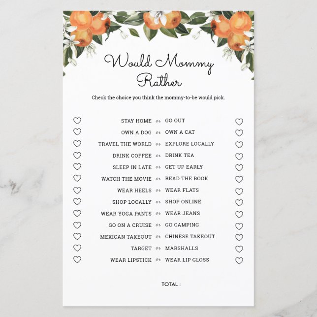 As Mamães Usariam Cartões De Jogo De Chá de fralda (Frente)