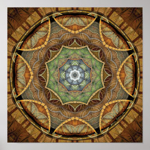 As mandalas da remissão e liberam o poster 25