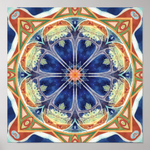 As mandalas da remissão e liberam o poster 8