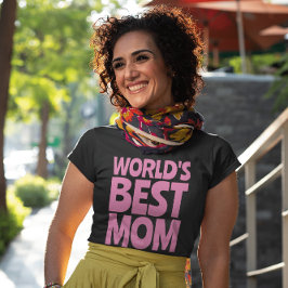 AS MELHORES CAMISETAS DE CAMADAS-T MÃE DO MUNDO