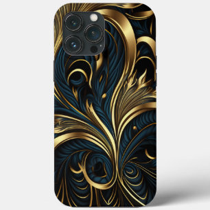 As melhores Capas de telefone Douradas e pretas el