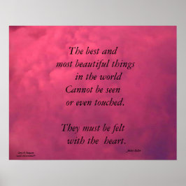 AS MELHORES COISAS DO MUNDO HELEN KELLER POSTER