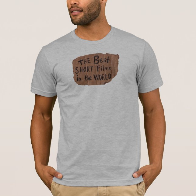 as melhores curtas metragens na camisa do mundo t (Frente)