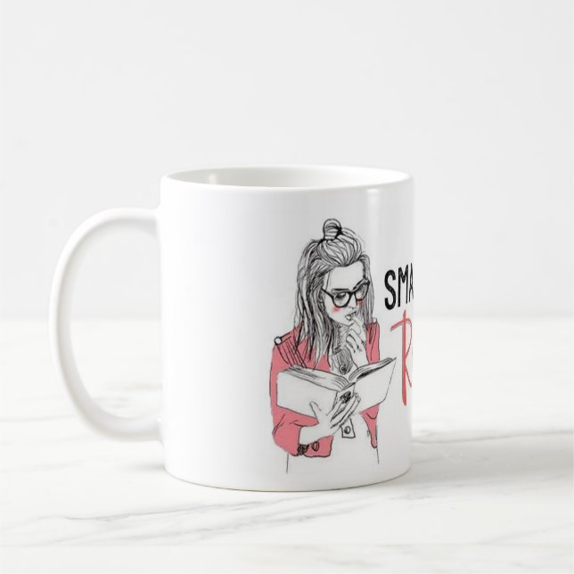 As meninas espertas leram a caneca romance (Esquerda)