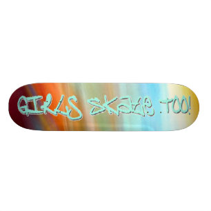 As meninas patinam demasiado! - skate