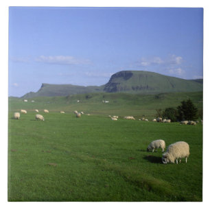 As montanhas Quiraing, Ilha de Skye, Highlands,