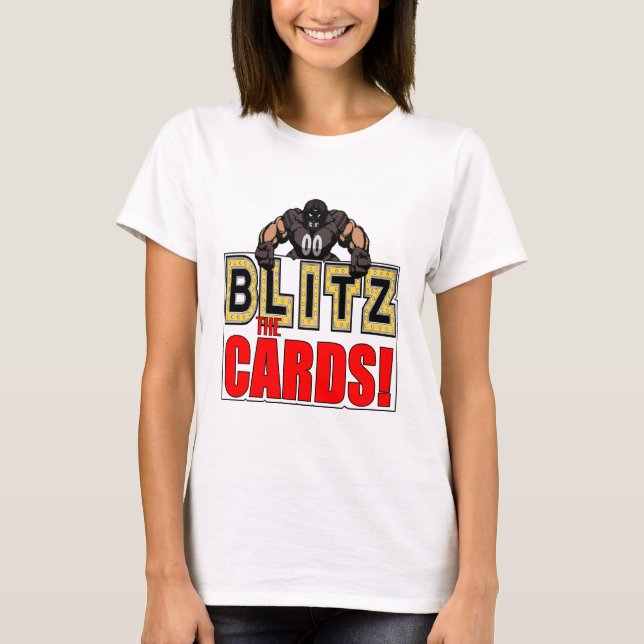 As Mulheres Blitz A Camisa T Dos Cartões (Frente)