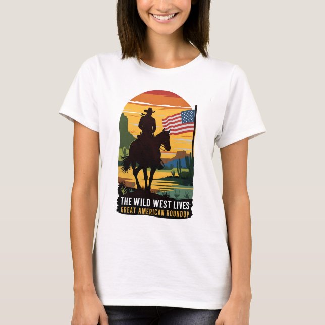 as mulheres da américa camisa de mulher americana, (Frente)