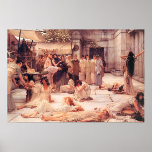 As mulheres de Amphissa - poster da arte da