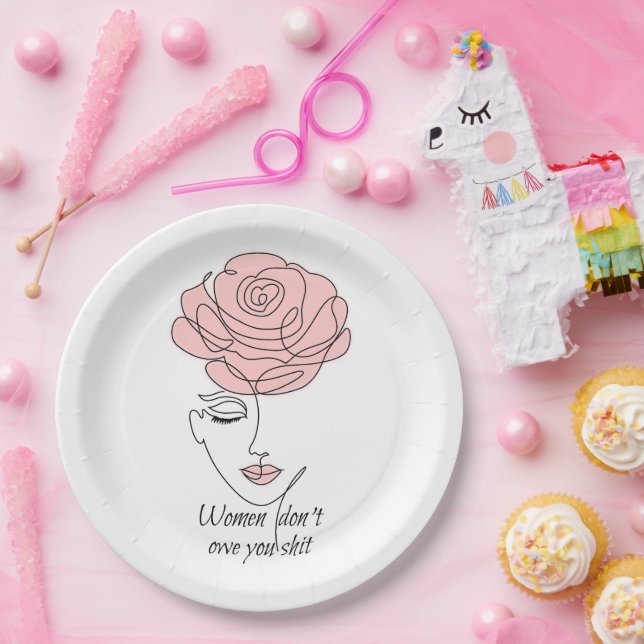 As mulheres não te devem pratos de papel (Festa)