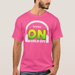 As Mulheres Operam No Mundo Da Camisa Para A Ópera