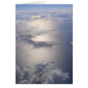 As nuvens anulam o cartão de nota (design 3)