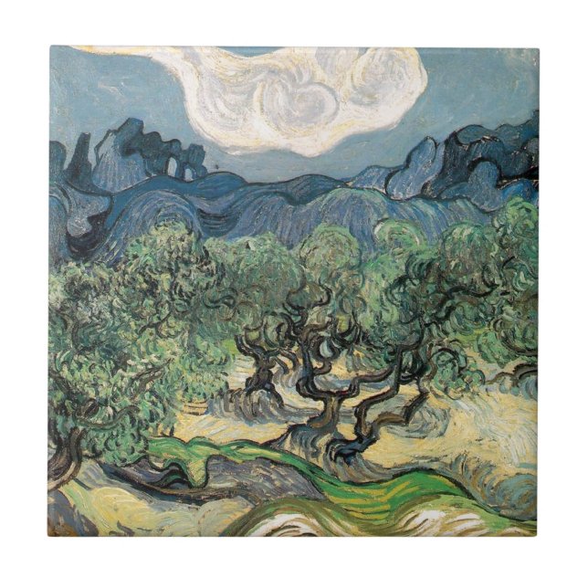 As Oliveiras, Vincent van Gogh (Frente)