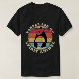 As Pandas São A Minha Espirituosa Camiseta Animal