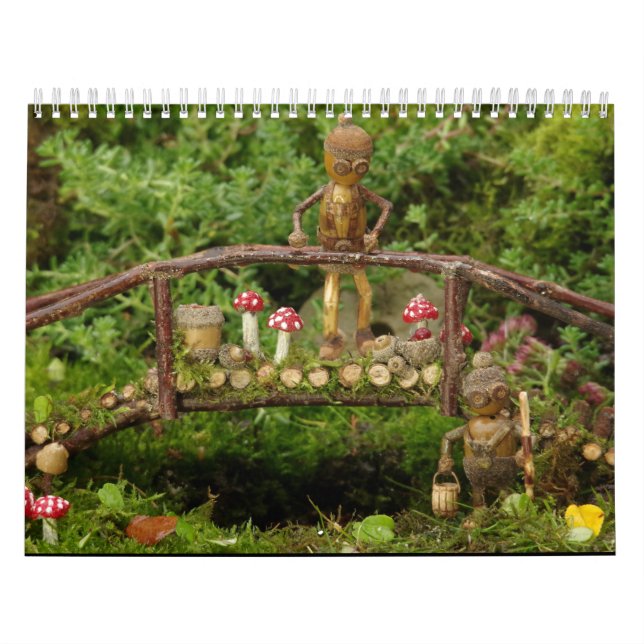 As Pessoas Acorn do calendário Shirebrook Valley20 (Capa)