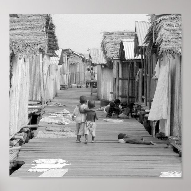 As Pessoas de Gana (8) - Poster (Frente)