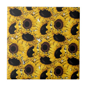as pétalas das flores do sol nadam o amarelo