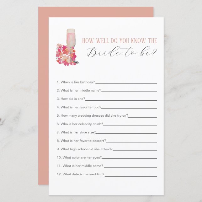 As Petals e o Chá de panela Prosecco conhecem a No (Frente/Verso)