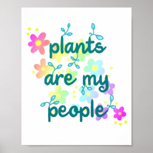 As Plantas São O Meu Poster Pessoas