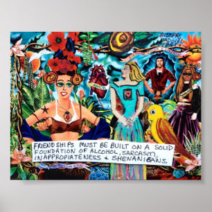 AS poster DEVEM SER CONSTRUÍDAS EM SHENANIGANS