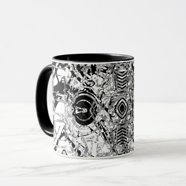 As quatro canecas do apocalíptico primeiro (Frente Esquerda)