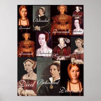As seis esposas de Henry VIII Poster