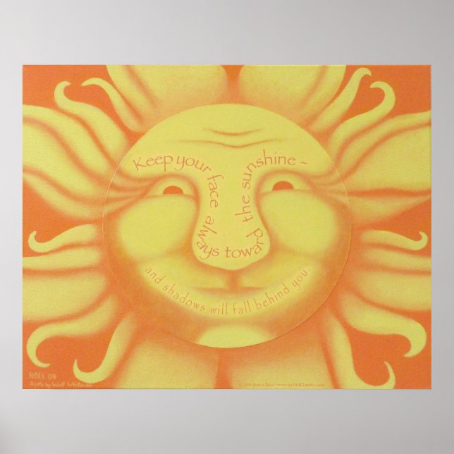 As Sombras Cairão Atrás De Você Impressão (Frente)