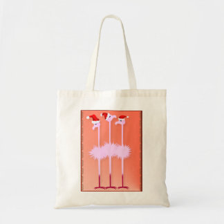 As três bolsas dos flamingos do Natal