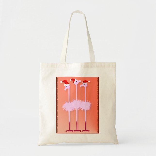 As três bolsas dos flamingos do Natal (Frente)