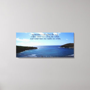 Às Vezes Ele Nos Faz Canvas Natação