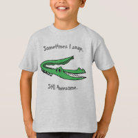 Às Vezes Eu Encaixo A Camisa Do Alligador - Desenh