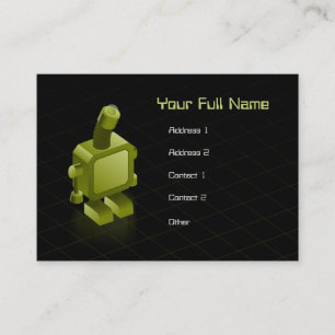 Às vezes os robôs obtêm o modelo triste do cartão