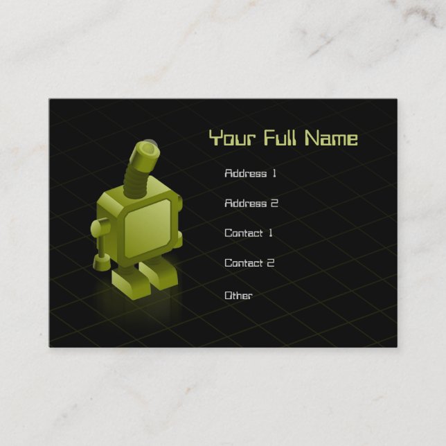 Às vezes os robôs obtêm o modelo triste do cartão (Frente)