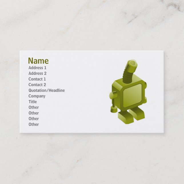 Às vezes os robôs obtêm o modelo triste do cartão (Frente)