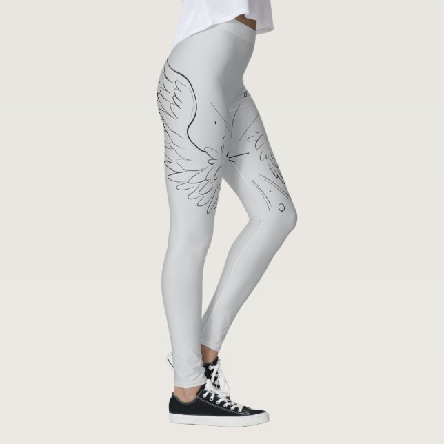 {asas de anjo} Leggings (Direita)