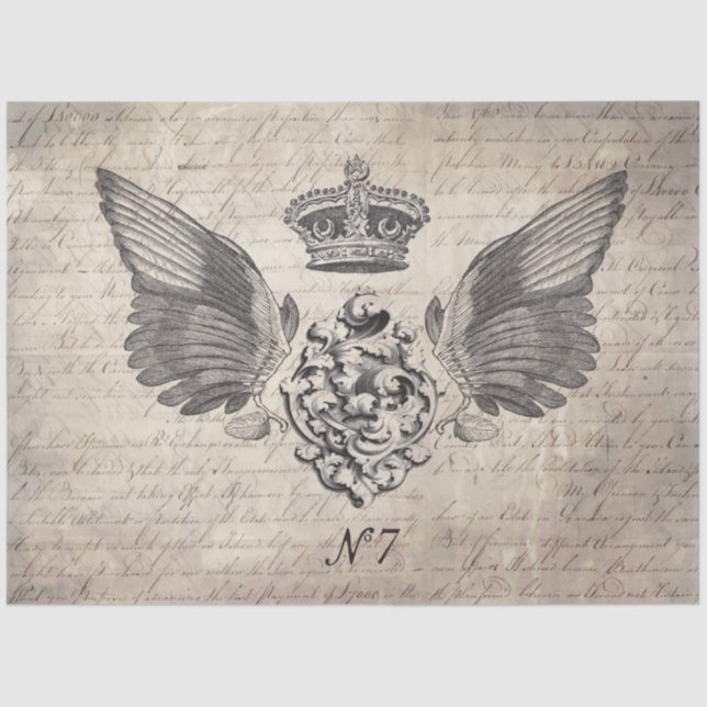 asas Desligar Papel Tecido (Frente )